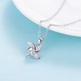 S925 Silver Windmill Women's Necklace Pendant – Jewelry Gift Ideas — 5