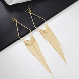 Bohemian Ethnic Diamond Tassel Earrings – Holiday Gift Ideas — 4