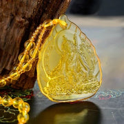 Glass pendant Buddha statue – Jewelry Gift Ideas — 7
