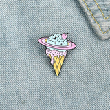 Creative Personality Ice Cream Cone Alloy Brooch – Jewelry Gift Ideas — 4