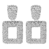Women's geometric square metal fashion earrings – Stylish Gifts — 5