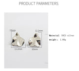 S925 Sterling Silver Stud Earrings – Useful Gifts — 5