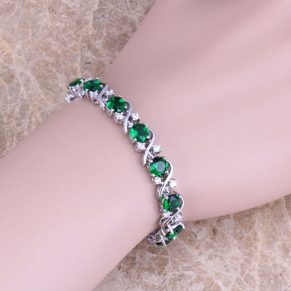 Natural Crystal Zircon Bracelet – Jewelry Gift Ideas — 1