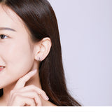 Three-layer silver earrings – Practical Gifts — 5
