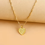 Hexagon Imitation Gold Pendant Necklace Peach – Jewelry Gift Ideas — 2