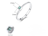 S925 sterling silver gemstone ring – Thoughtful Gifts — 2