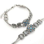 Nepalese Ethnic Double Row Color Bead Bracelet – Jewelry Gift Ideas — 5