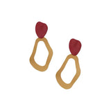 Temperament Long Earrings Female Retro Hit Color – Gifts for Her — 2