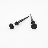 Black round tip long needle earring – Jewelry Gift Ideas — 7
