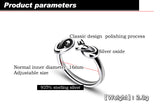 Sterling silver ring lady personality knot – Small Gift Ideas — 6
