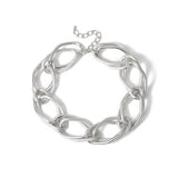 Personality Glossy Frosted Necklace Women Alloy – Jewelry Gift Ideas — 5