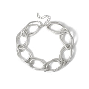 Personality Glossy Frosted Necklace Women Alloy – Jewelry Gift Ideas — 5