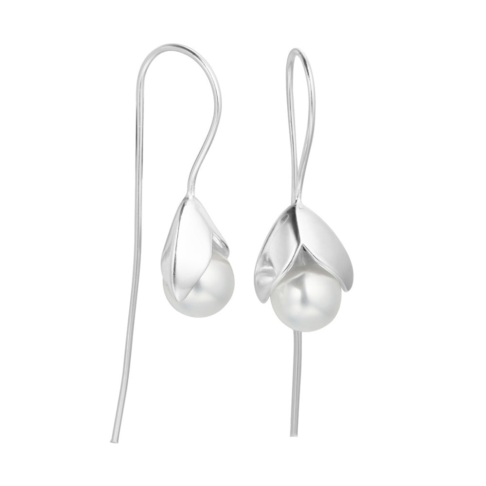 Long pendant pearl earrings – Jewelry Gift Ideas — 1