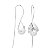 Long pendant pearl earrings – Jewelry Gift Ideas — 1