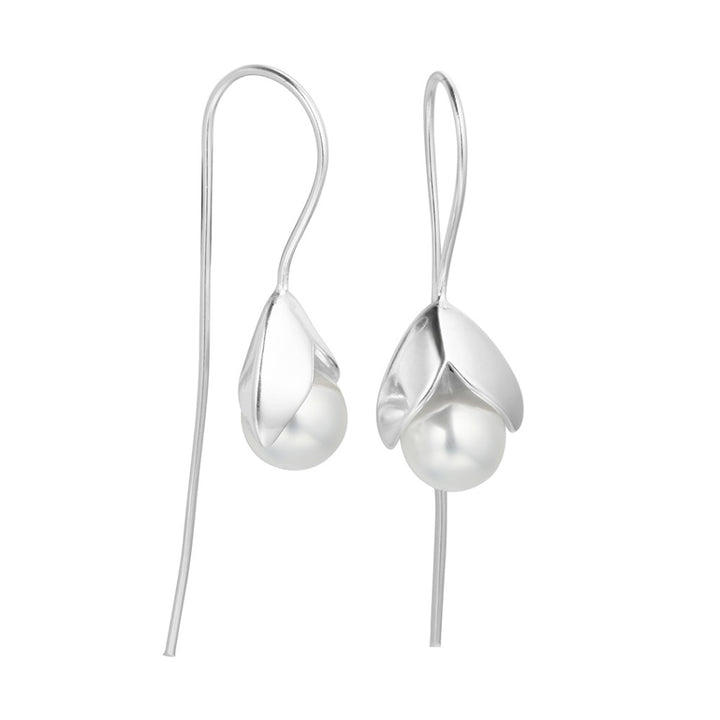 Long pendant pearl earrings – Jewelry Gift Ideas — 1