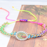 Virgin Mary Woven Bracelet Gift Carrying Strap – Jewelry Gift Ideas — 17