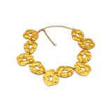 Irregular shape gold necklace – Jewelry Gift Ideas — 2