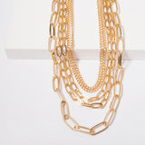 Punk multilayer necklace – Jewelry Gift Ideas — 7