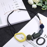 Irregular necklace resin – Jewelry Gift Ideas — 6