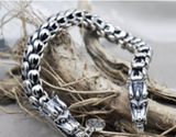 S925 silver bold domineering men's faucet bracelet – Gifts for Him — 5