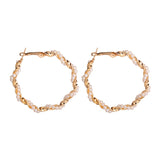 Metal Pearl Earrings Earrings – Everyday Gifts — 6