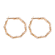 Metal Pearl Earrings Earrings – Everyday Gifts — 6