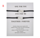 Wish card couple bracelets – Gifts for Couples — 15
