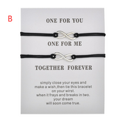 Wish card couple bracelets – Gifts for Couples — 15