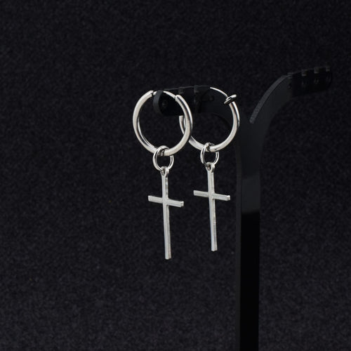Cross stud earrings – Thoughtful Gifts — 2
