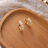 Shell Flower Earrings New Trendy Circle – Special Occasion Gifts — 3