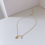 Love Pin Pendant Necklace Women's Short Style – Jewelry Gift Ideas — 5