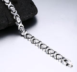 Fashion Stainless Steel Heart-shaped Ladies Bracelet – Stylish Gifts — 4