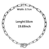 Women's Stainless Steel Clavicle Chain – Gifts for Her — 7