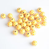 Leopard Pattern Cow Pattern Colored Wood Beads – Stylish Gifts — 5