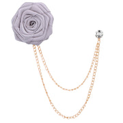 Fashion Handmade Rose Brooch Tassel Men Suit – Stylish Gifts — 8