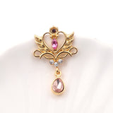 Small Symmetrical Anime Love Sailor Moon Earrings – Gifts for Couples — 4