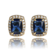 Colored large zircon personality earrings – Everyday Gifts — 14