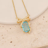Ice Flower Blue Love Pendant Personality – Jewelry Gift Ideas — 2