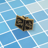 Cartoon book flip book brooch – Jewelry Gift Ideas — 6