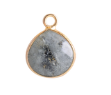 Dyed Jade Water Drop Pendant Necklace – Jewelry Gift Ideas — 10