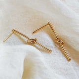 Knotted Long Earrings – Gift Ideas — 5