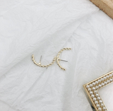 Simple word stud earrings – Stylish Gifts — 4