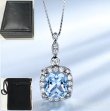 Sky blue necklace – Jewelry Gift Ideas — 4