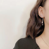 Bada S925 Silver Needle Sen Series Zircon Earrings – Useful Gifts — 2