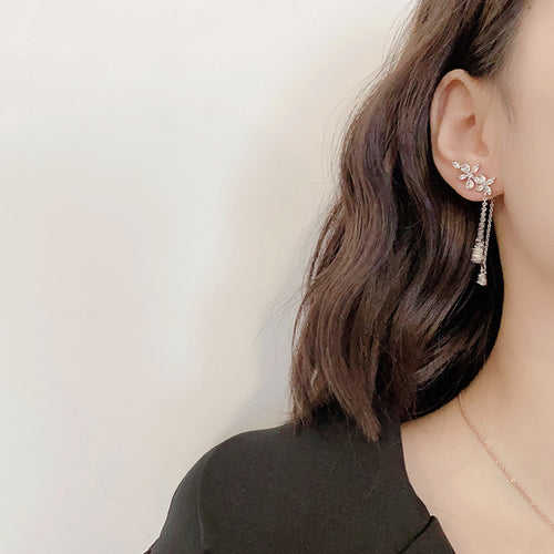 Bada S925 Silver Needle Sen Series Zircon Earrings – Useful Gifts — 2