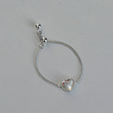 Bright Gradient Love Moonstone Pull-On Bare Chain – Gifts for Couples — 2