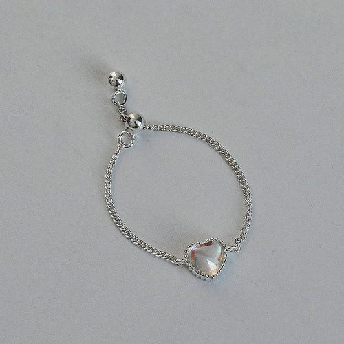 Bright Gradient Love Moonstone Pull-On Bare Chain – Gifts for Couples — 2