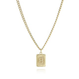 Alphabet Necklace Real Gold Plated Alphabet – Jewelry Gift Ideas — 8