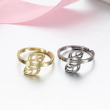 Adjustable Star Moon Stainless Steel Geometric Vintage – Stylish Gifts — 12