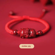 Fidelity Cinnabar Zodiac Red Rope Bracelet – Jewelry Gift Ideas — 2